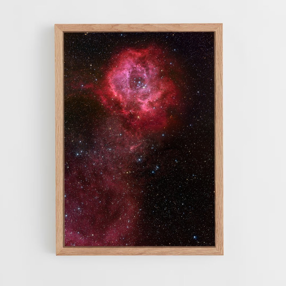 Poster Nebuleuse Rosette – affiche Nébuleuses (vue 4)